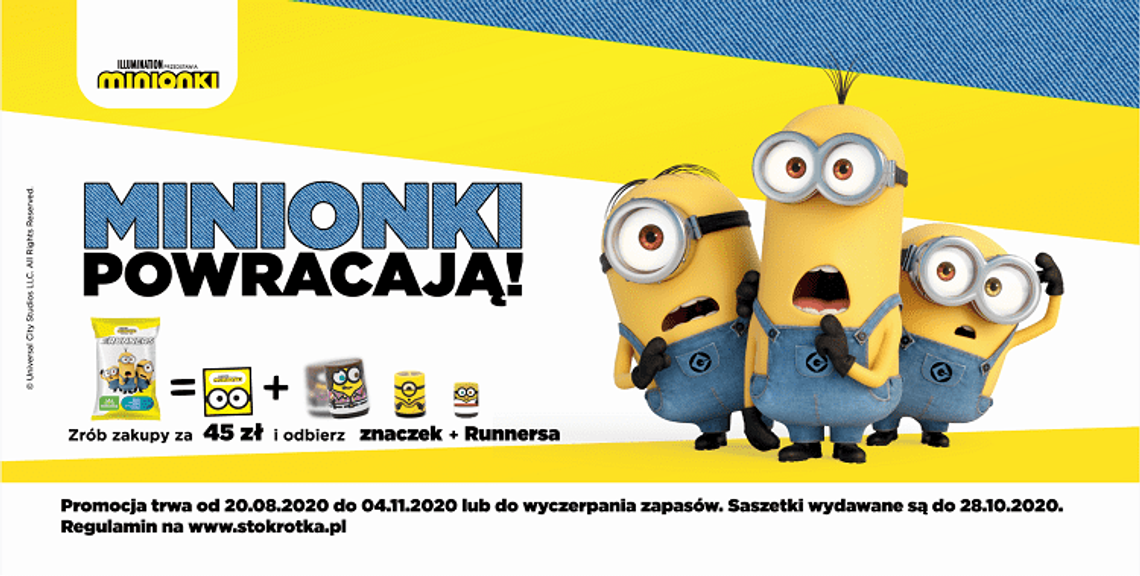 Klienci Stokrotki odebrali już dwa miliony Minionków*