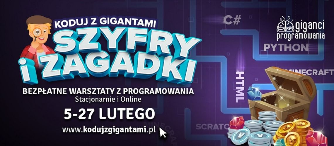 „Koduj z Gigantami – Szyfry i Zagadki” - rusza 10 edycja konkursu