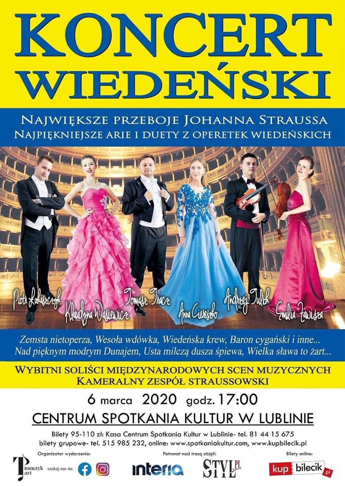 Koncert Wiedeński w Centrum Spotkania Kultur!*