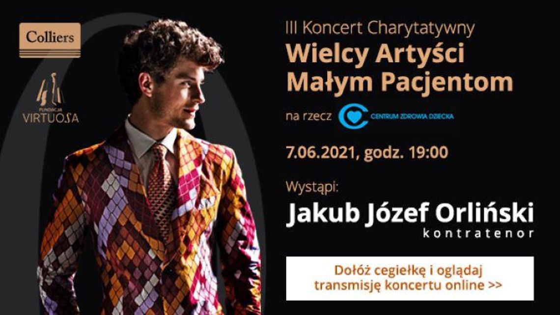 Koncert „Wielcy Artyści Małym Pacjentom"