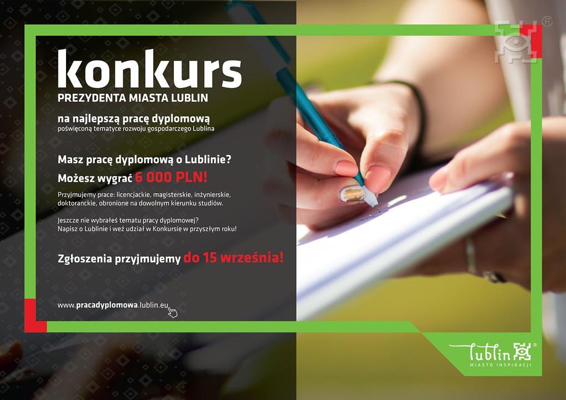 Konkurs na najlepszą pracę dyplomową z zakresu rozwoju Lublina