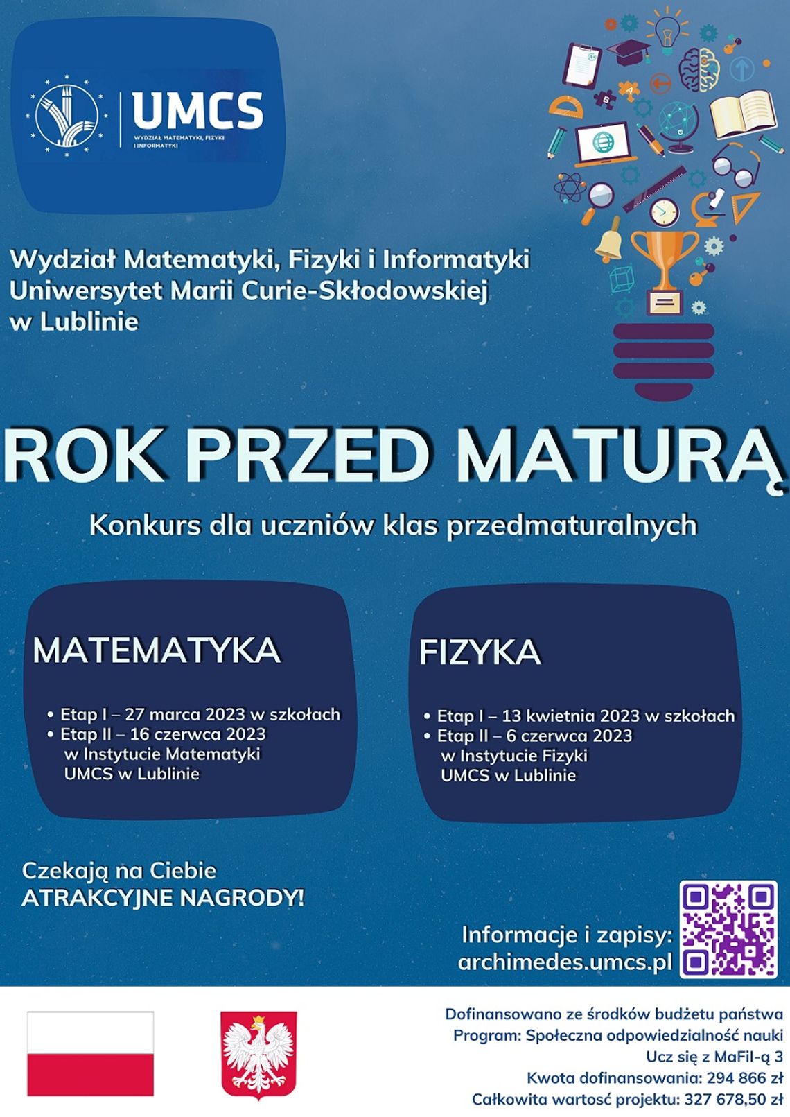 Konkursy "Rok przed Maturą"