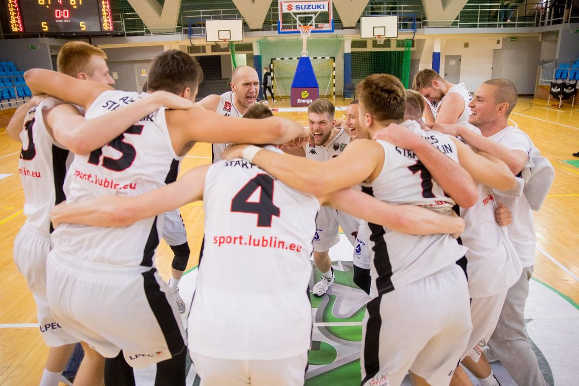 Koszykarze U!NB AZS UMCS Start II Lublin awansowali do 1. ligi koszykówki
