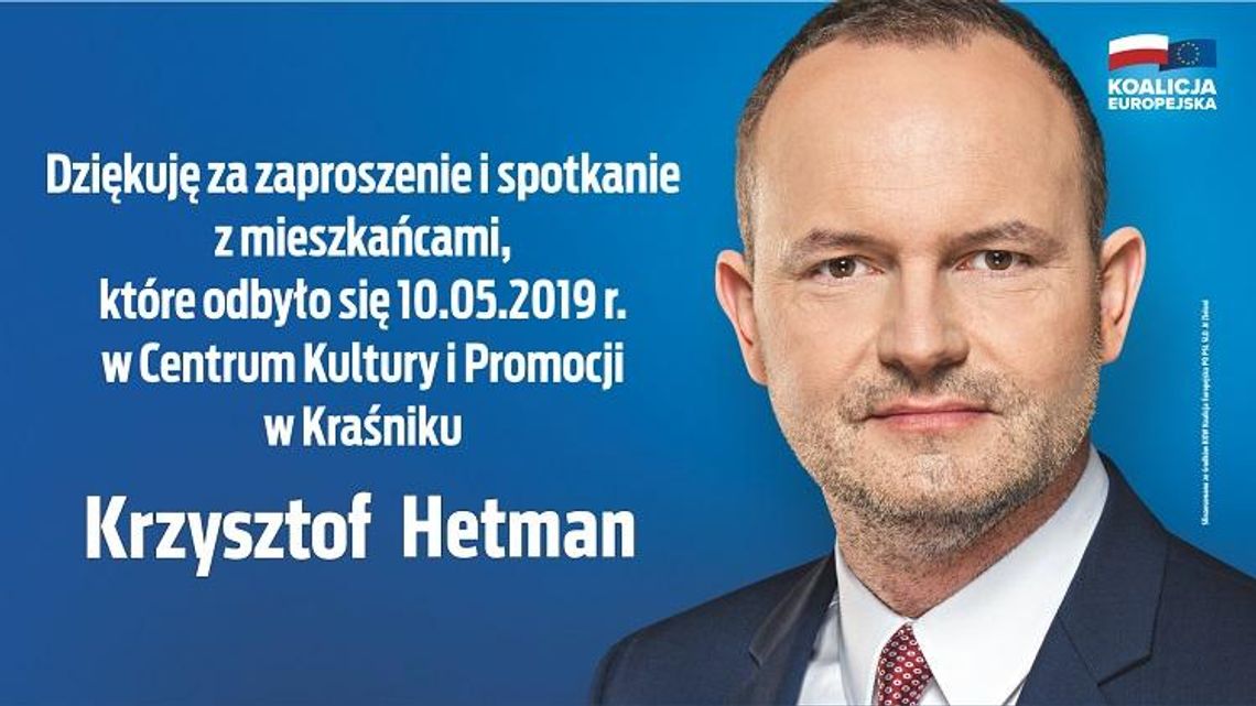 Krzysztof Hetman w Kraśniku