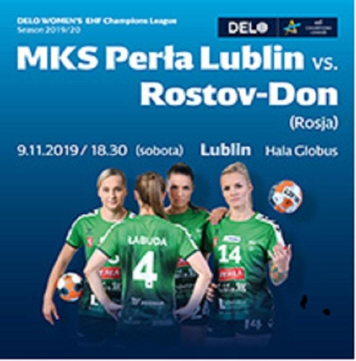 Liga Mistrzyń w Lublinie: MKS Perła - Rostov - Don *
