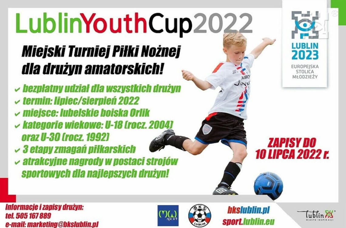 LublinYouthCup2022 - czekamy na drużyny!