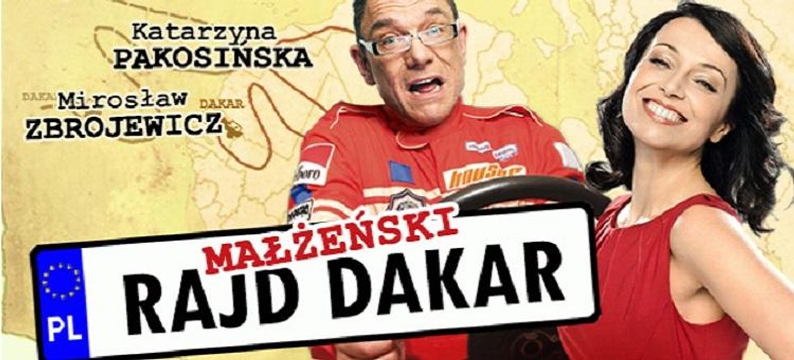 "Małżeński Rajd Dakar" - spektakl z przymrużeniem oka w niecodziennej scenerii