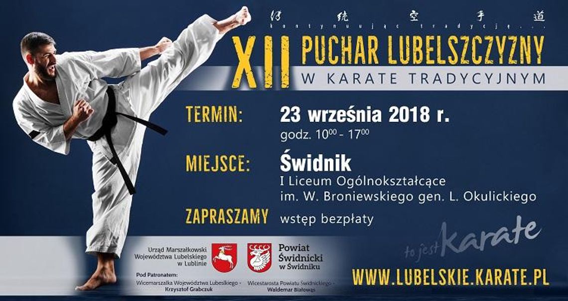 Międzywojewódzkie Mistrzosta Młodzików i XII Puchar Lubelszczyzny  w Karate Tradycyjnym 