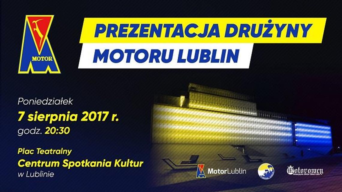 Motor Lublin zaprezentuje drużynę na sezon 2017/2018