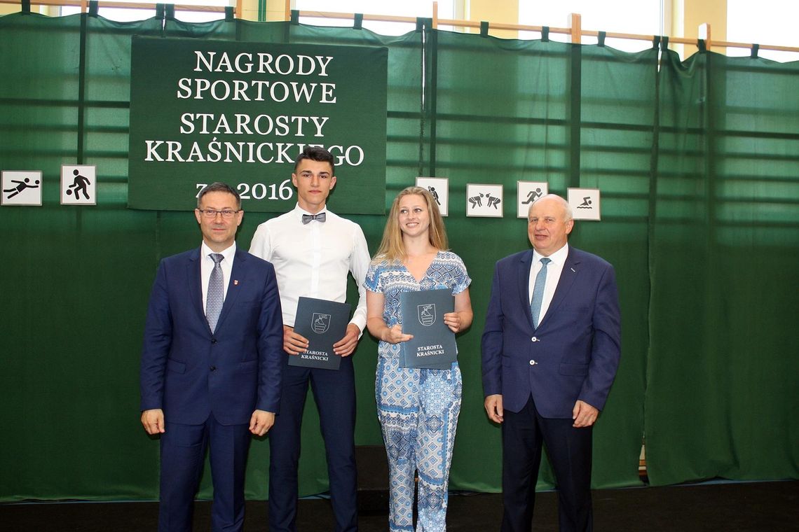 Nagrody Starosty Kraśnickiego za osiągnięcia sportowe w roku 2016 rozdane! 