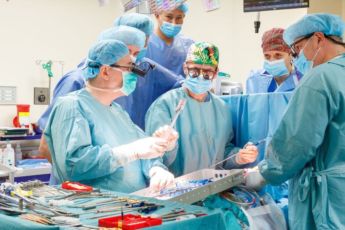 Pierwsza operacja zastawki mitralnej serca z minitorakotomii szansą dla pacjentów z regionu