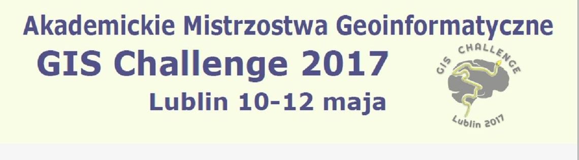 Pierwsze mistrzostwa GIS Challenge 2017*