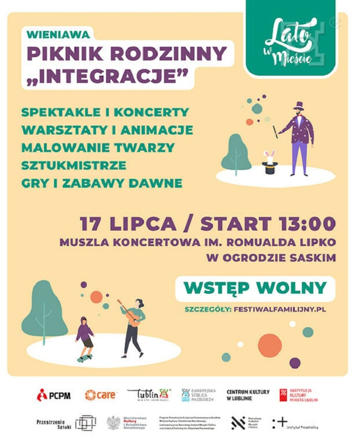 Piknik Rodzinny „Integracje” w najbliższy weekend, 17 lipca