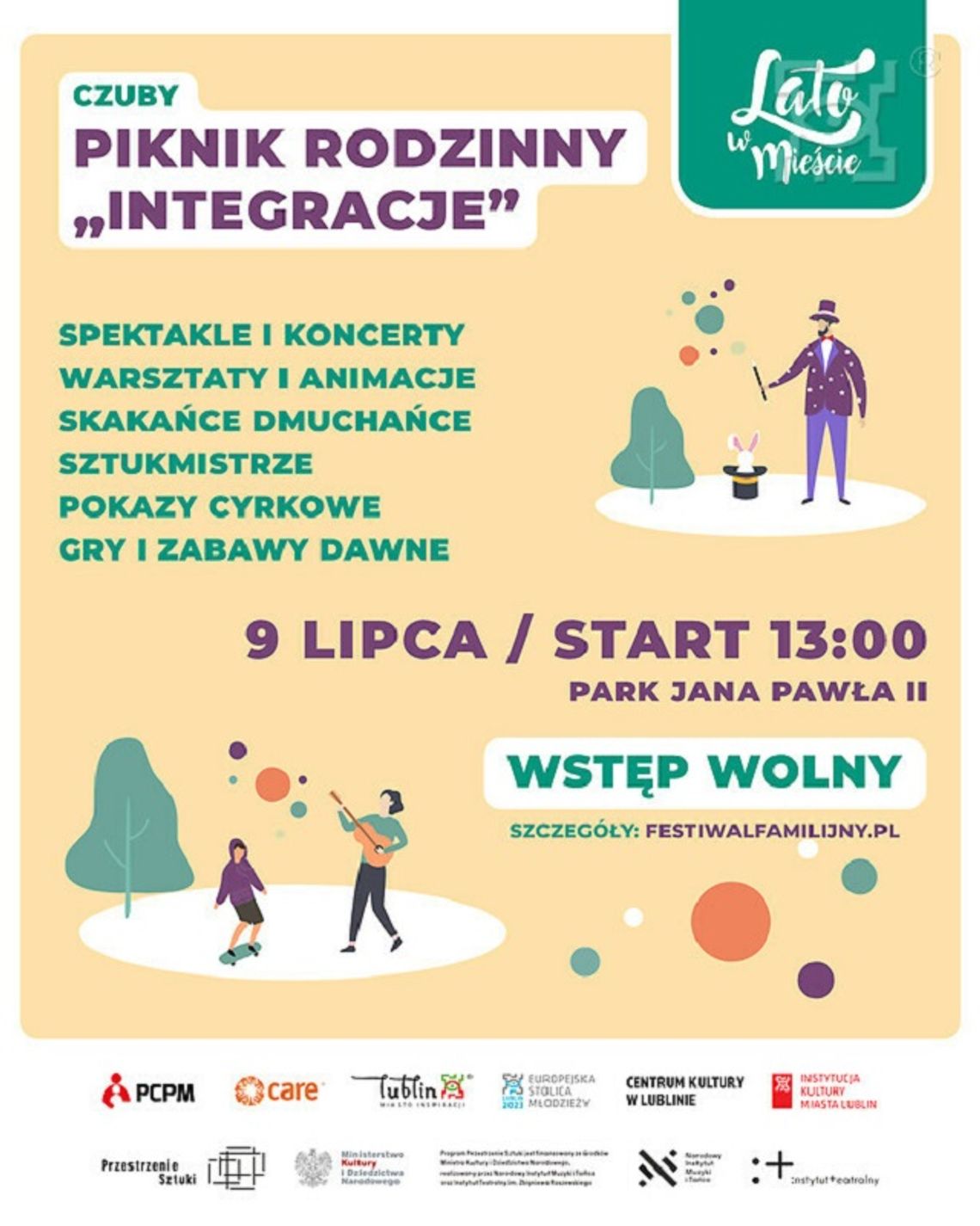 Pikniki Rodzinne „Integracje” w najbliższy weekend, 9 i 10 lipca