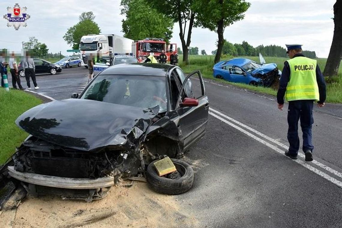 Policja informuje. Kraśnik: Wypadek na DK-19