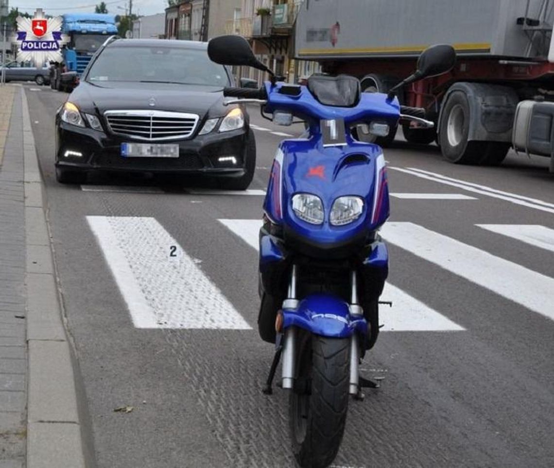 Policja ostrzega. Janów Lub.: Trzylatek i jego matka potrąceni na przejściu