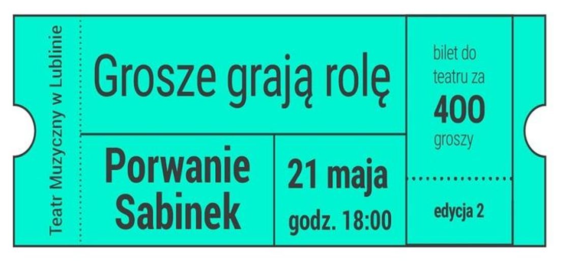 "Porwanie Sabiunek" w ramach akcji akcji "Bilet za 400 groszy"