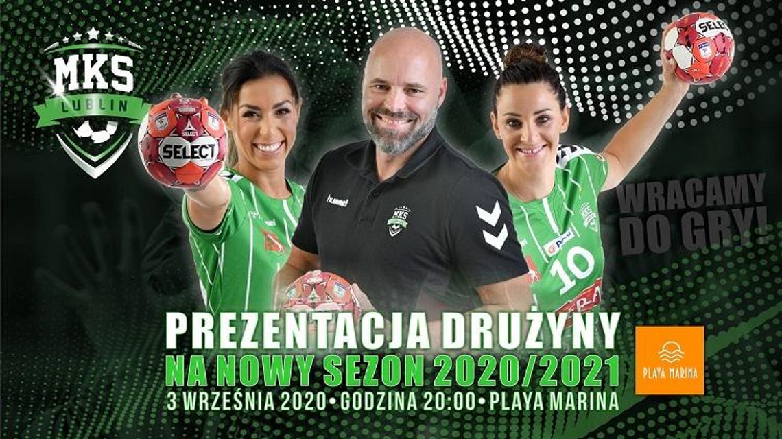 Prezentacja zespołu Mistrzyń Polski - MKS Perła Lublin*