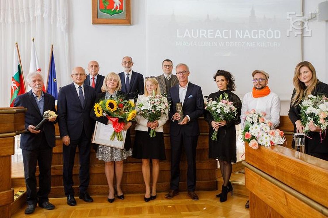 Prezydent wręczył nagrody Miasta Lublin w dziedzinie kultury za rok 2019*