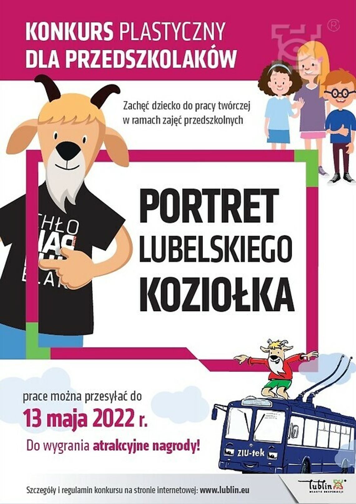 Przedszkolaki namalują „Portret Lubelskiego Koziołka”