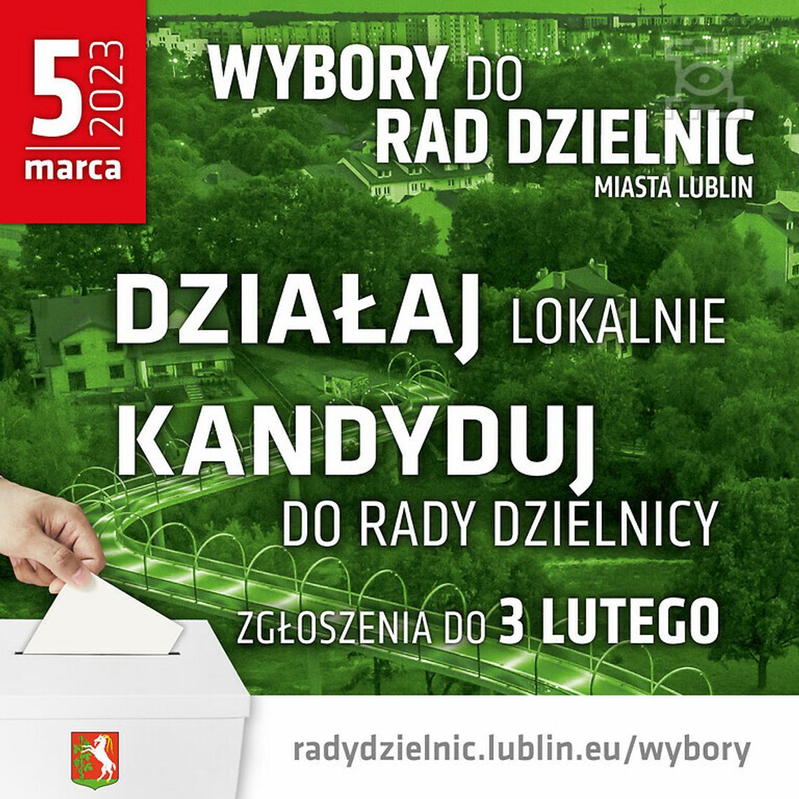 Rusza rejestracja kandydatów w wyborach do Rad Dzielnic