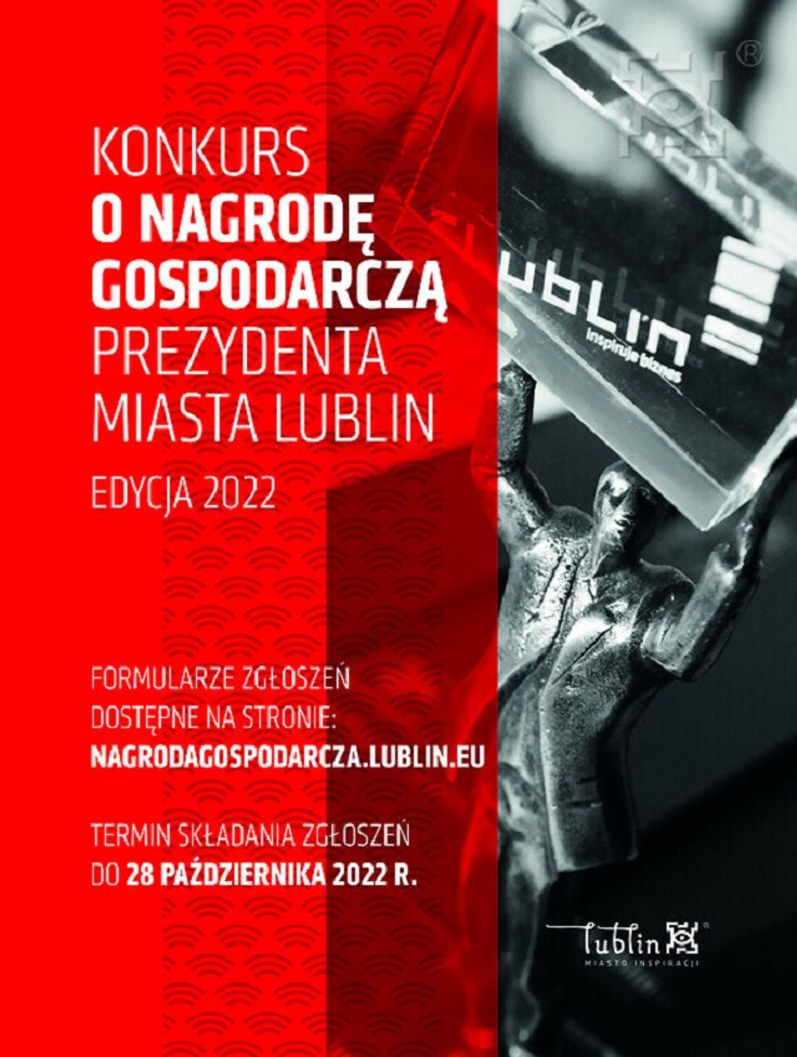 Rusza XIV edycja Konkursu o Nagrodę Gospodarczą Prezydenta Miasta Lublin