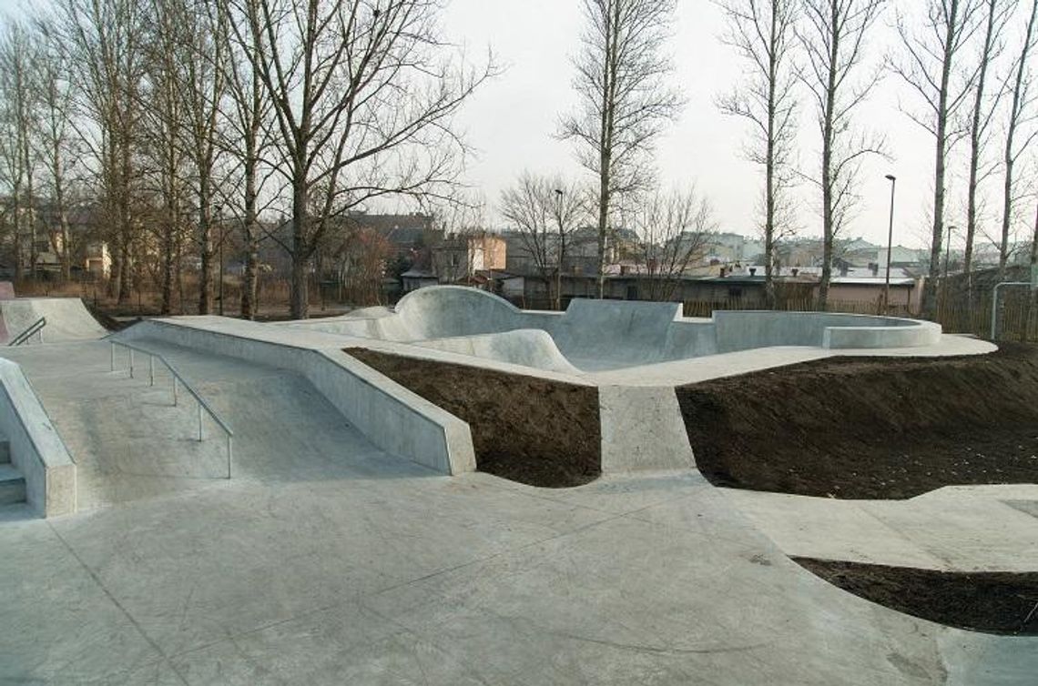 Skatepark Rusałka już po odbiorach technicznych*