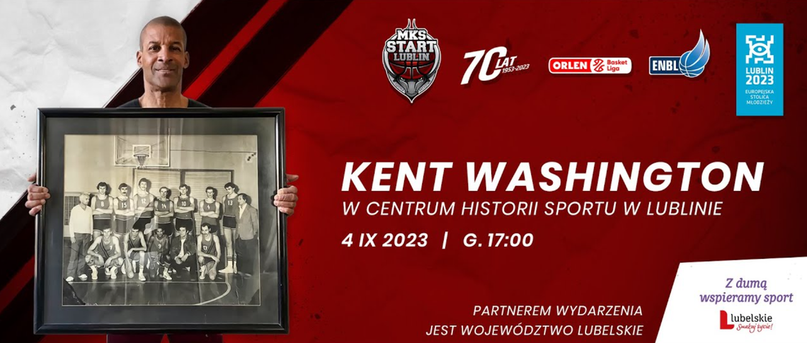 Spotkanie z Kentem Washingtonem w Centrum Historii Sportu w Lublinie