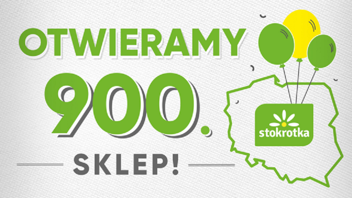 Stokrotka ma już 900 sklepów!