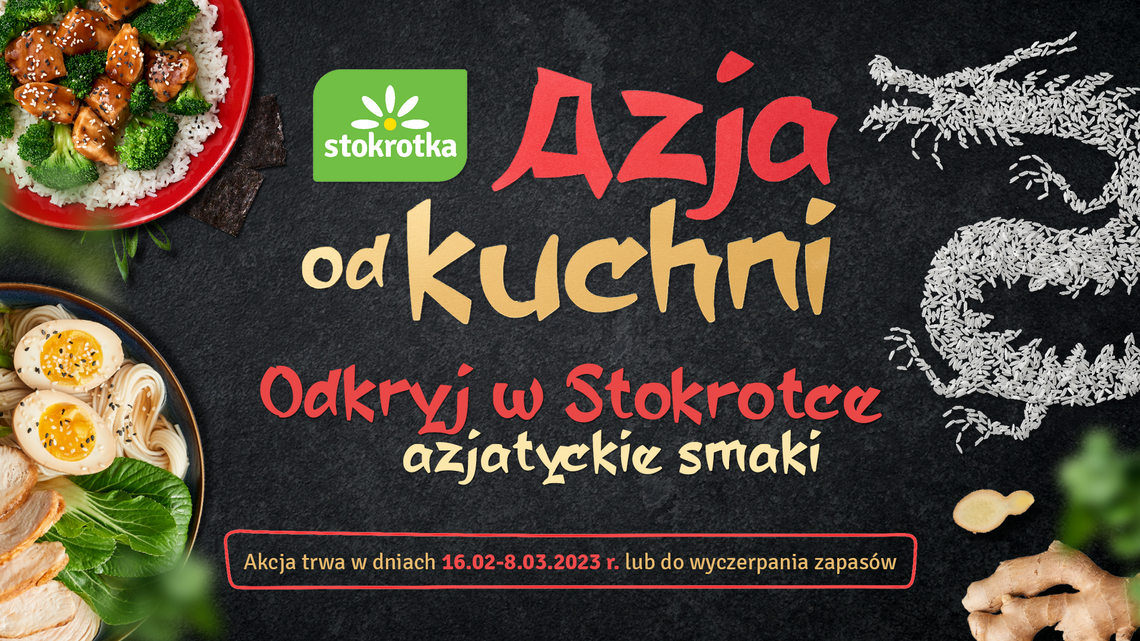 Stokrotka zaprasza w kulinarną podróż po Azji