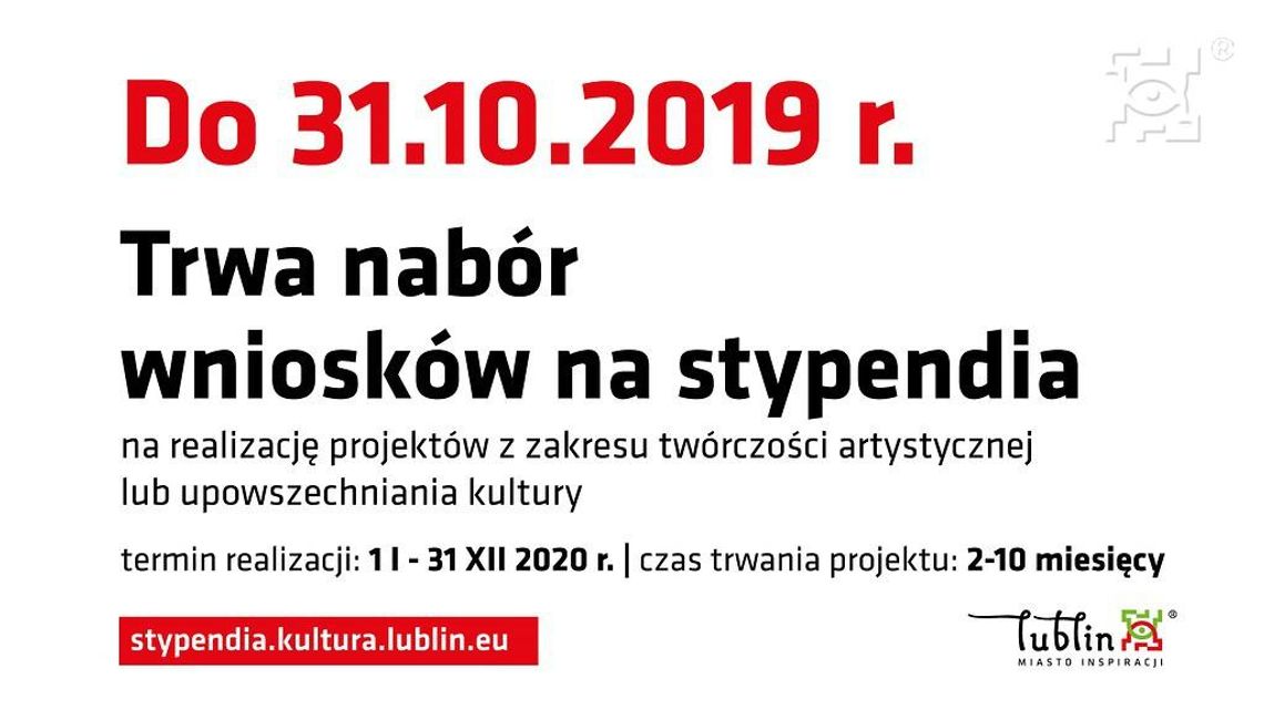 Stypendia na realizację projektów - nabór do 31 października 2019 r. 