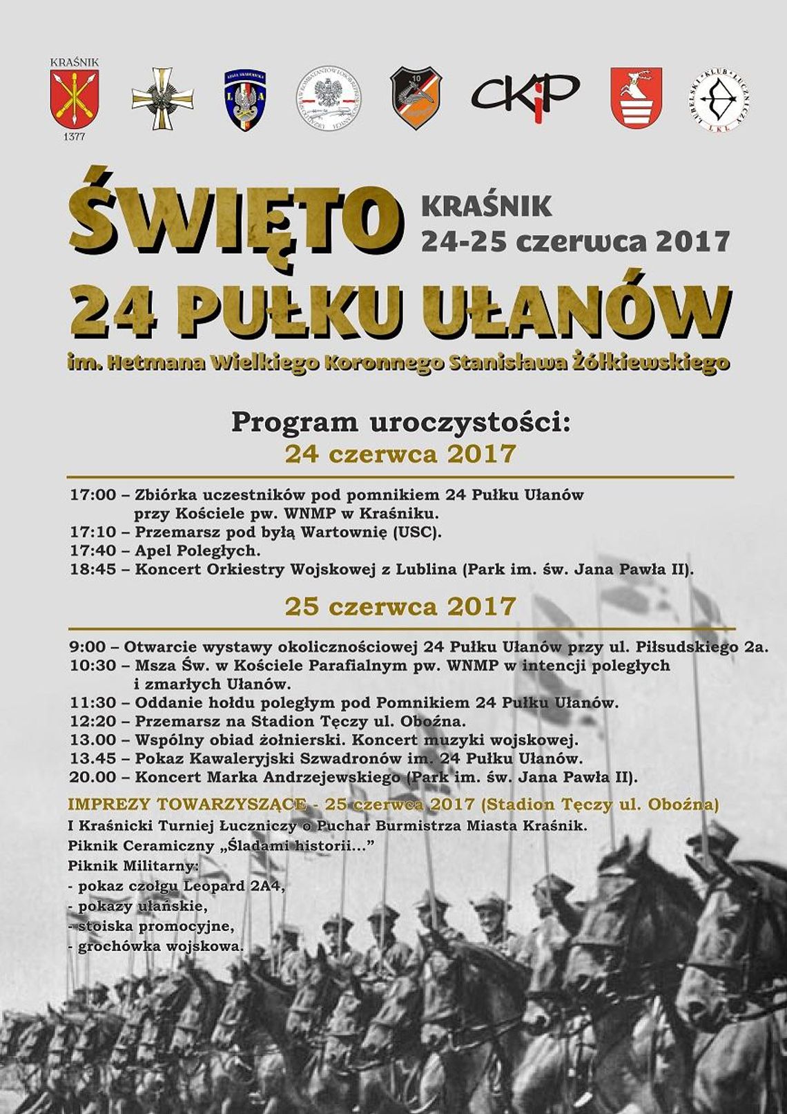 Święto 24 Pułku Ułanów w Kraśniku!