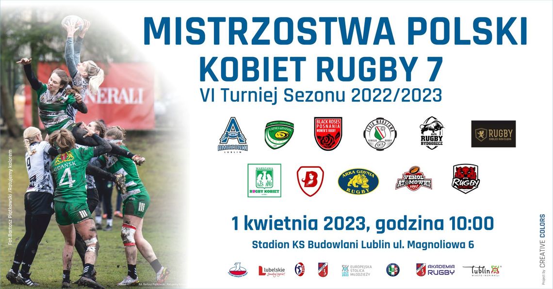 Turniej Mistrzostw Polski Seniorek w Rugby 7 w Lublinie