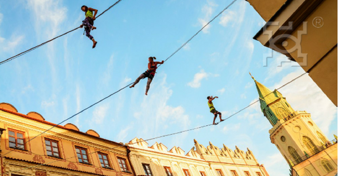 Urban Highline Festival na Carnavalu Sztukmistrzów