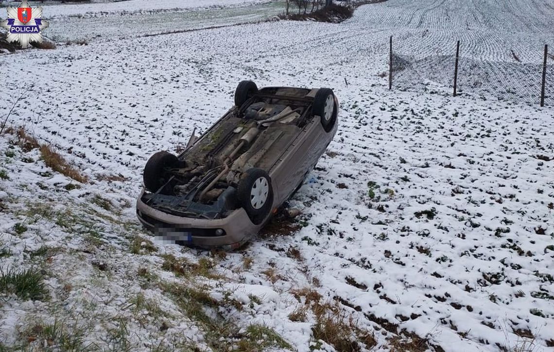 Uwaga, na drogach może być ślisko!