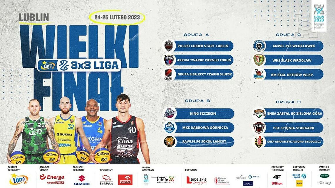 Widowiskowy turniej LOTTO 3x3 Ligi ponownie w Lublinie!