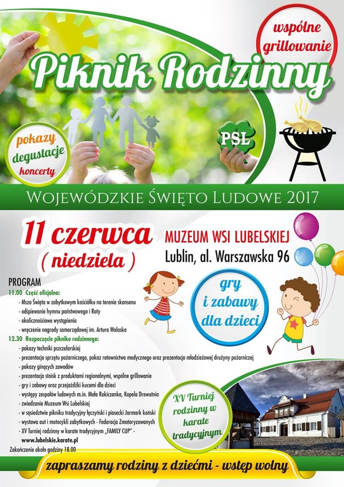 Wojewódzkie Święto Ludowe 2017 - Piknik Rodzinny 