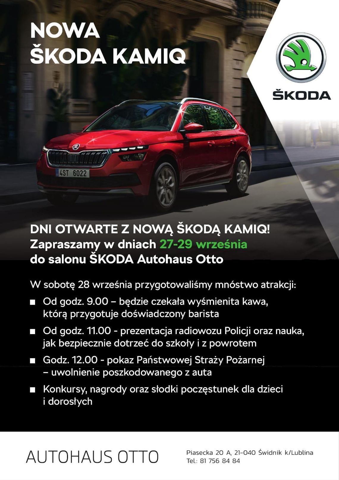 Wyjątkowe Dni Otwarte w Skoda Autohaus Otto w Świdniku