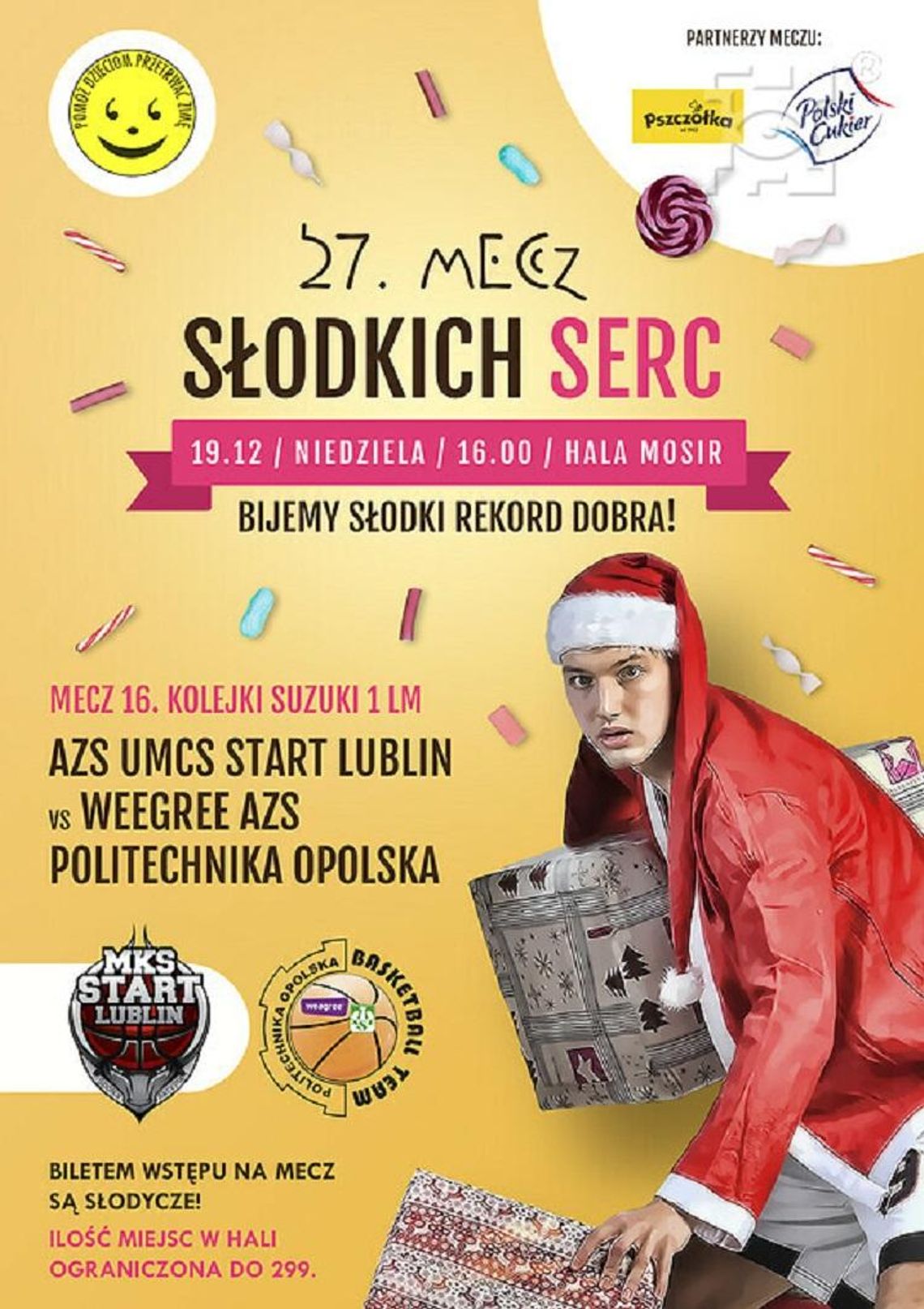 Zapraszamy na 27. Mecz Słodkich Serc