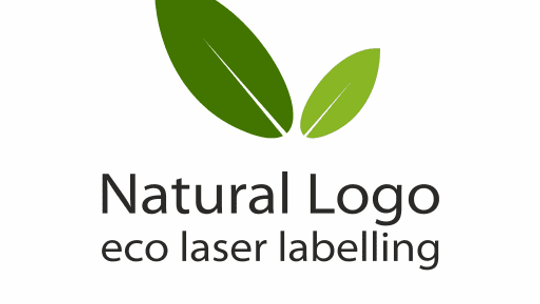 Jabłka z napisami - Natural Logo