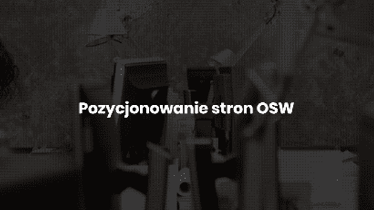 Pozycjonowanie stron OSW