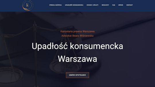 Upadłość konsumencka Warszawa - Kancelaria Beata Wiśniewska