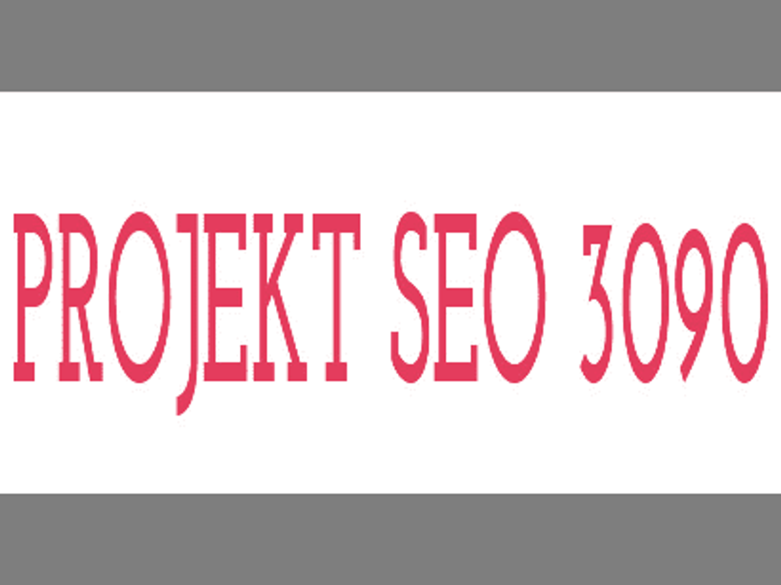 Projekt Pozycjonowanie stron SEO 3090