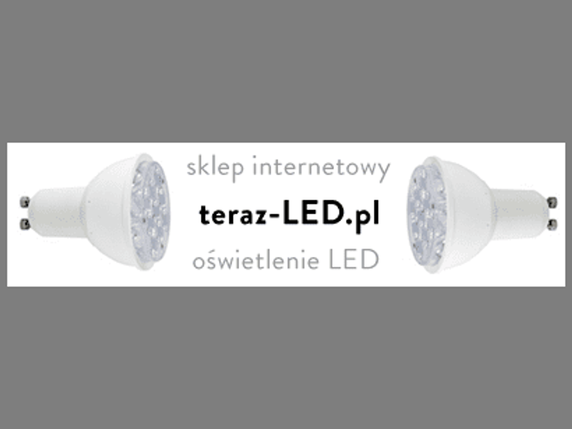 Sklep internetowy teraz-led - oświetlenie, żarówki LED